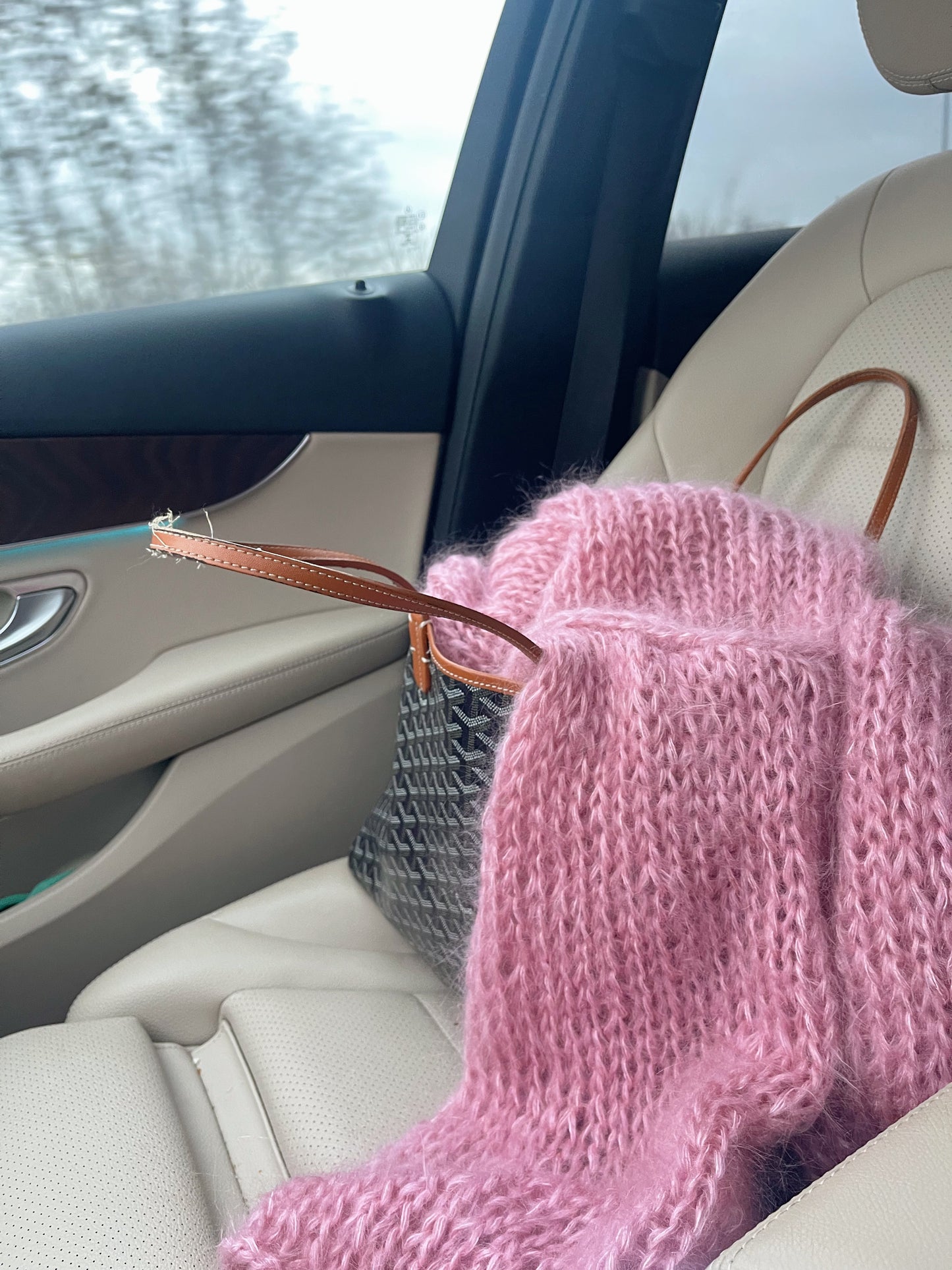 OVERSIZED OLIVIA KNIT - old pink