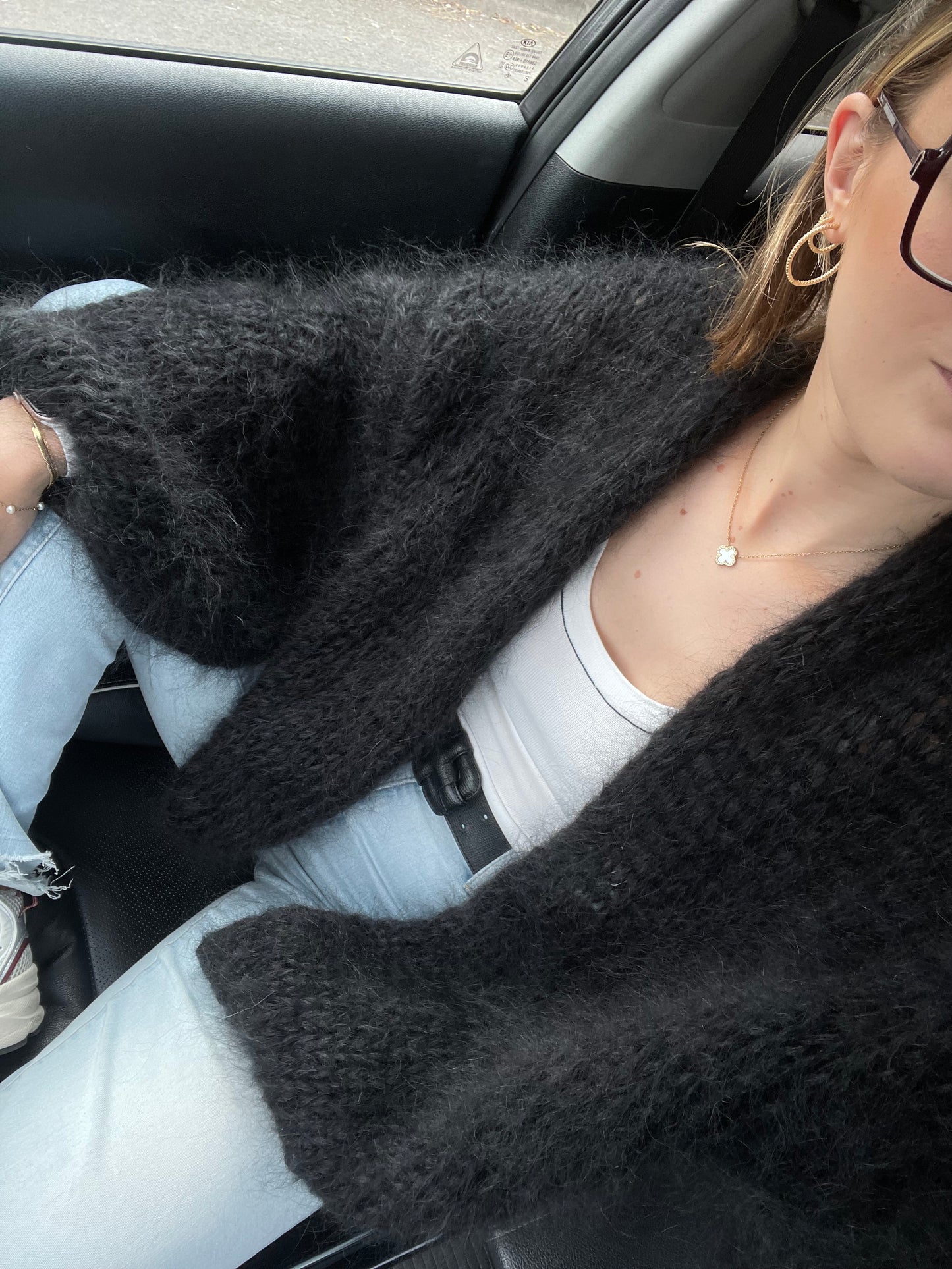 ROMEE CARDIGAN - Black