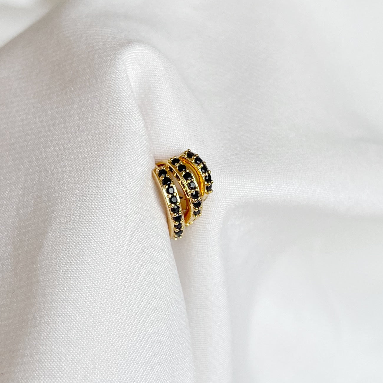 Black Circles - Gold