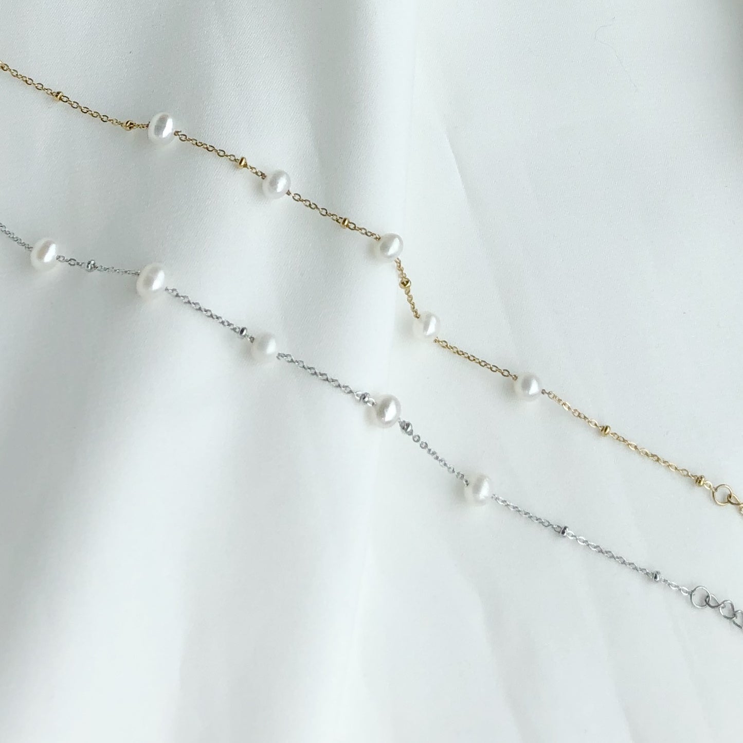 Subtile Pearl Bracelet - Gold