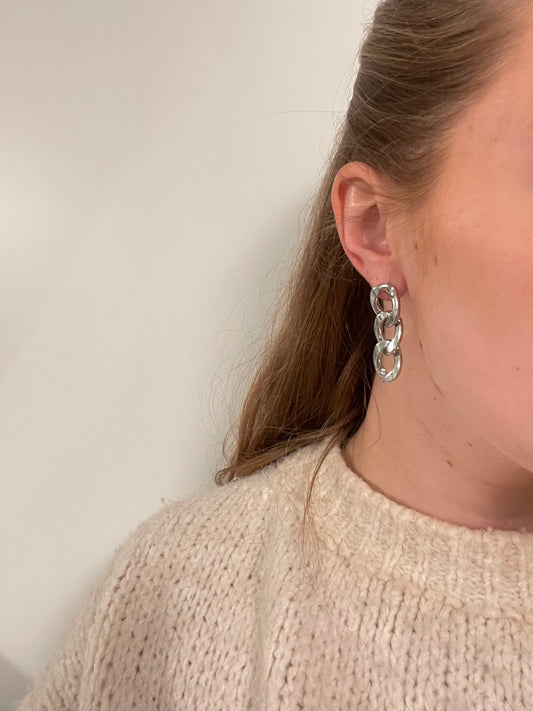 Earring set 12 - Silver