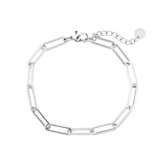 Simple Chain Bracelet - Silver