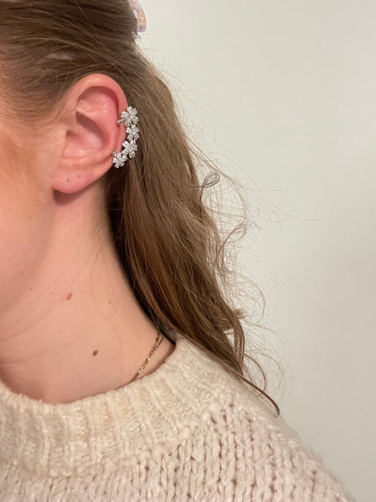 Earring cuff 1 - Silver