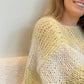 LIES KNIT - ecru & light yellow