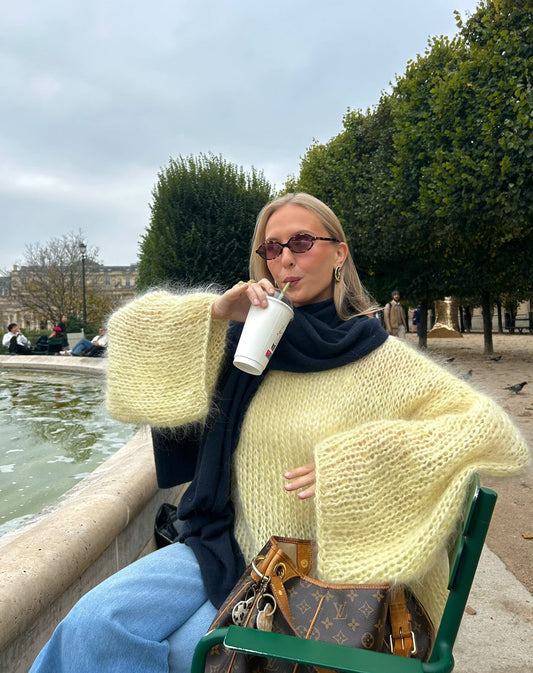 OVERSIZED OLIVIA KNIT - botergeel