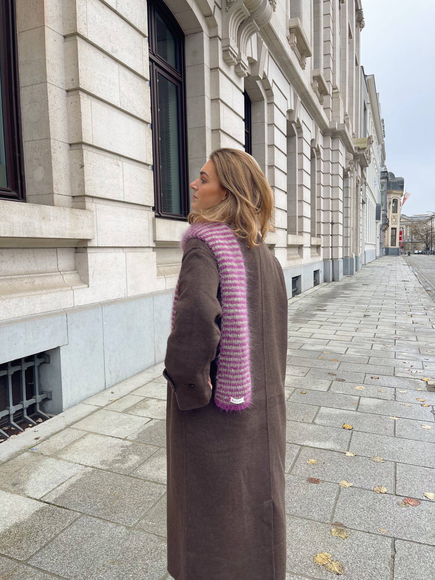 Luna Scarf - Mohair Wool