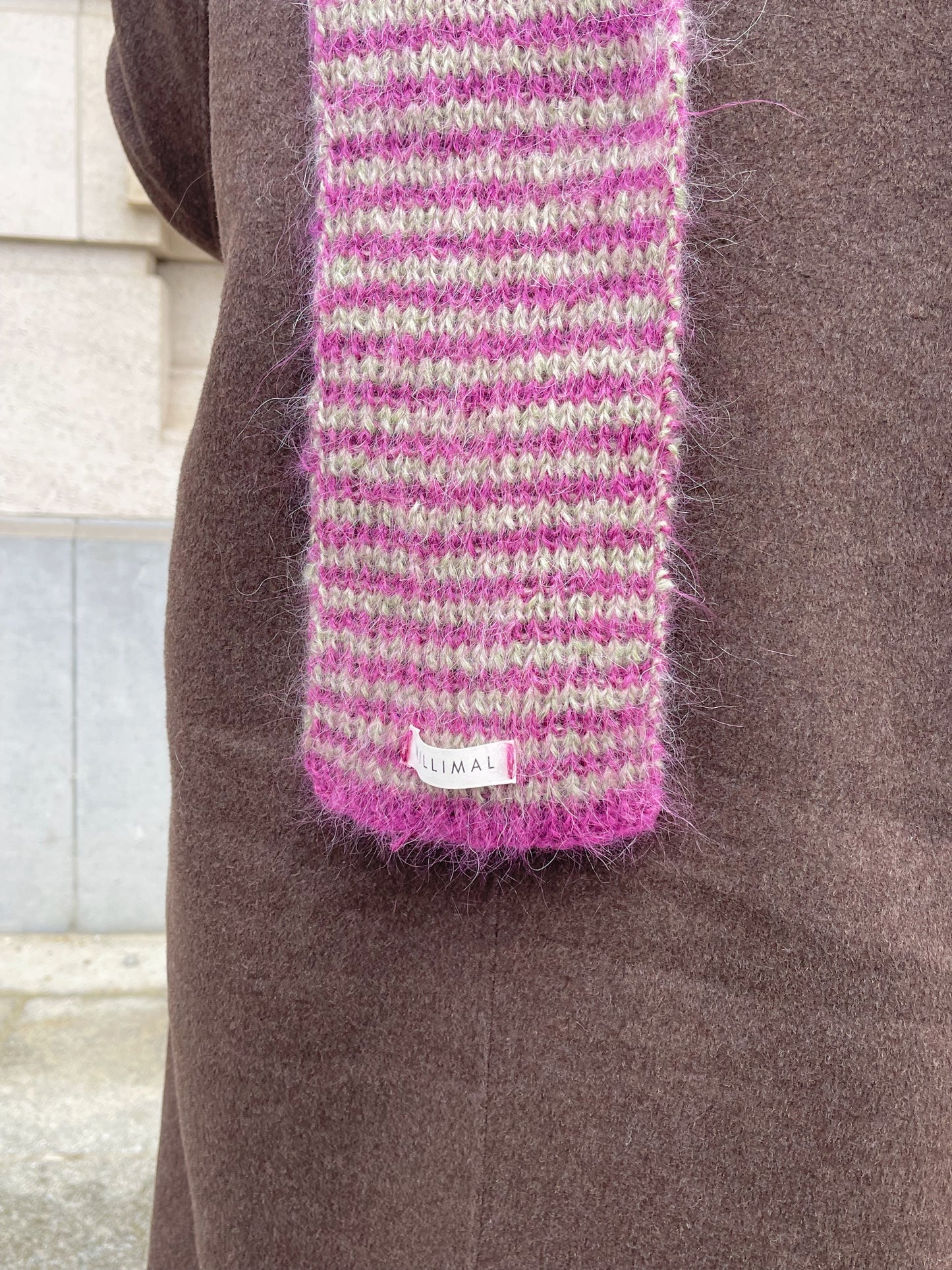 Luna Scarf - Mohair Wool