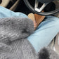 OVERSIZED OLIVIA KNIT - antraciet