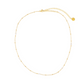 Subtile Pearls Necklace - Gold