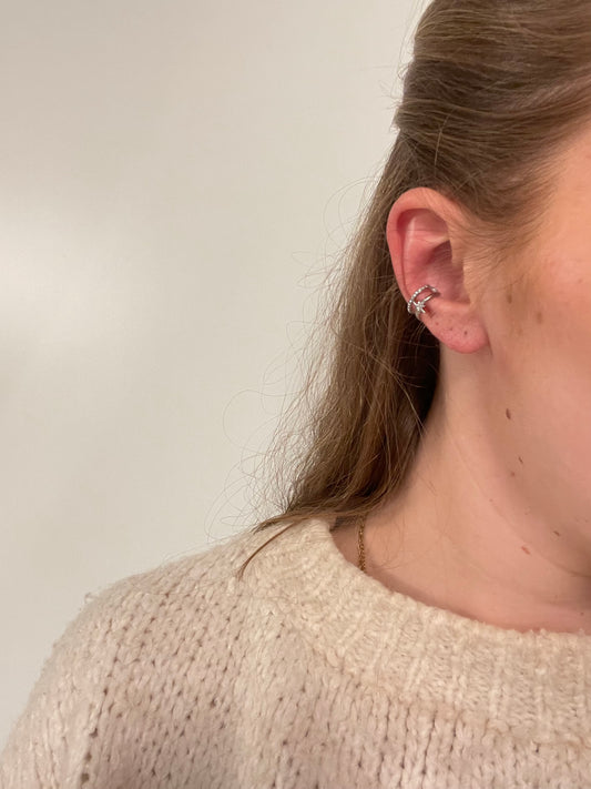 Ear cuff 10 - Silver