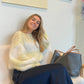 LIES KNIT - ecru & light yellow