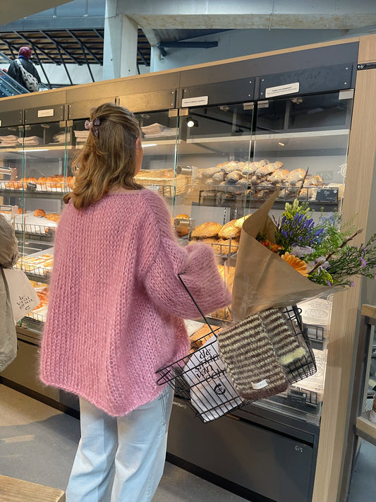 OVERSIZED OLIVIA KNIT - old pink