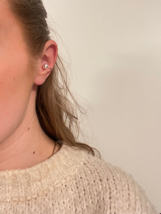 Ear cuff  2 - Silver