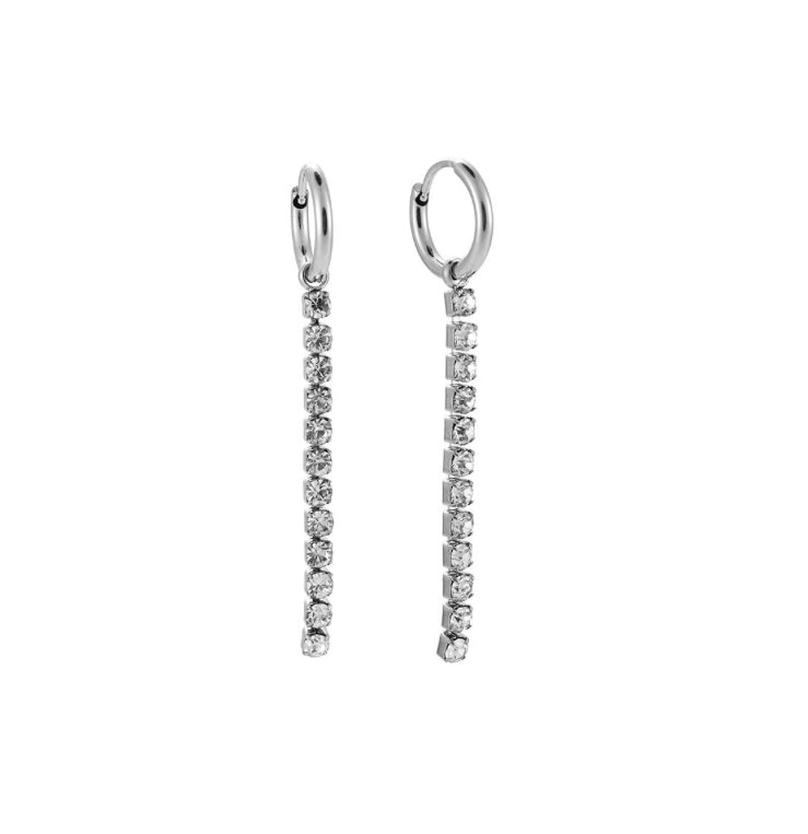 Stock sale earring - Silver