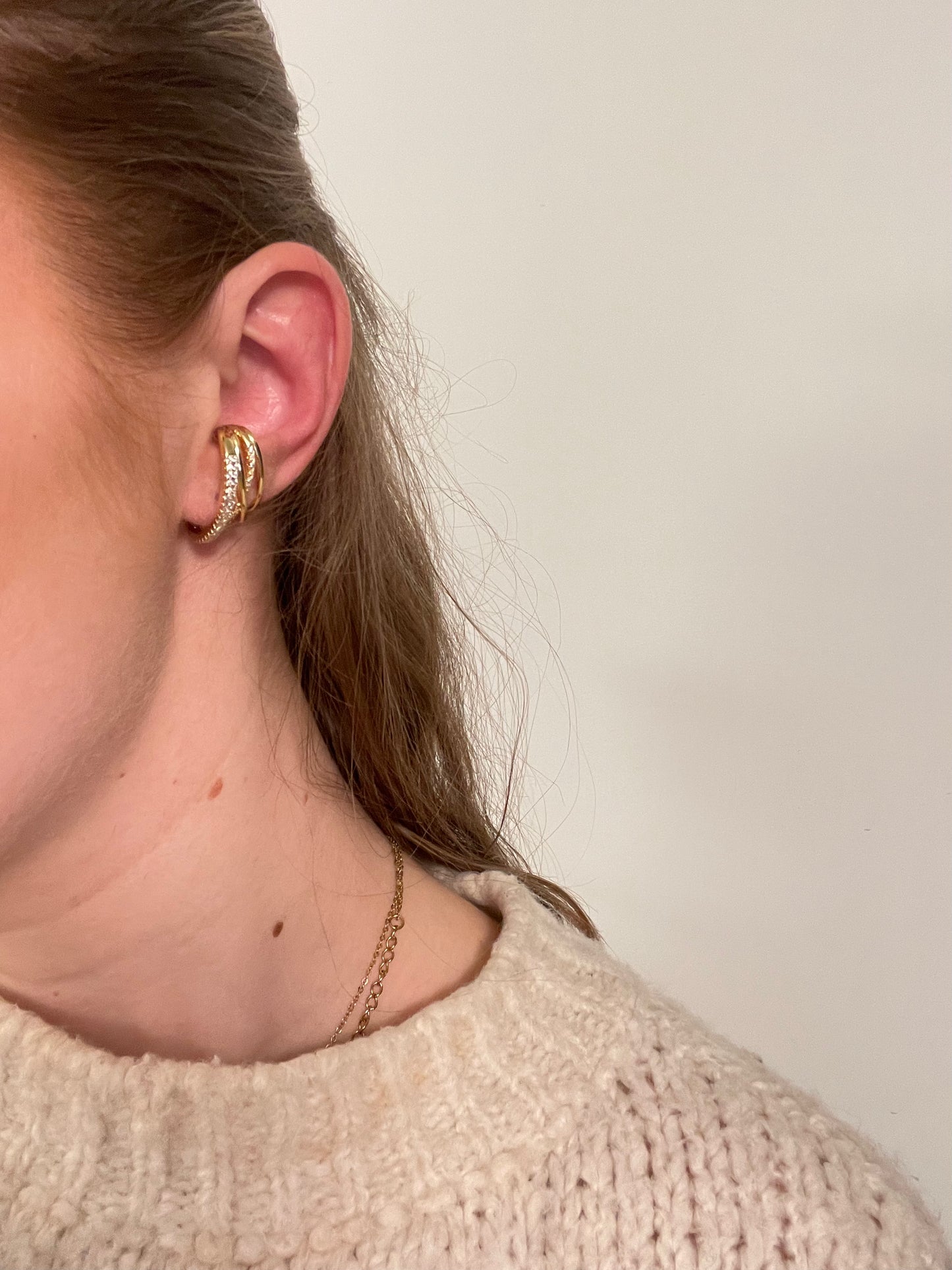 Ear cuff 3 - Gold