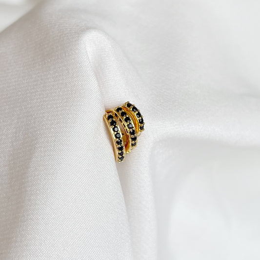 Black Circles - Gold