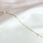 Subtile Pearls Necklace - Gold
