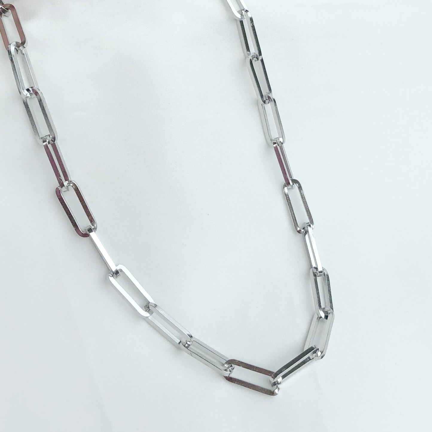 Big Chain Necklace - Silver