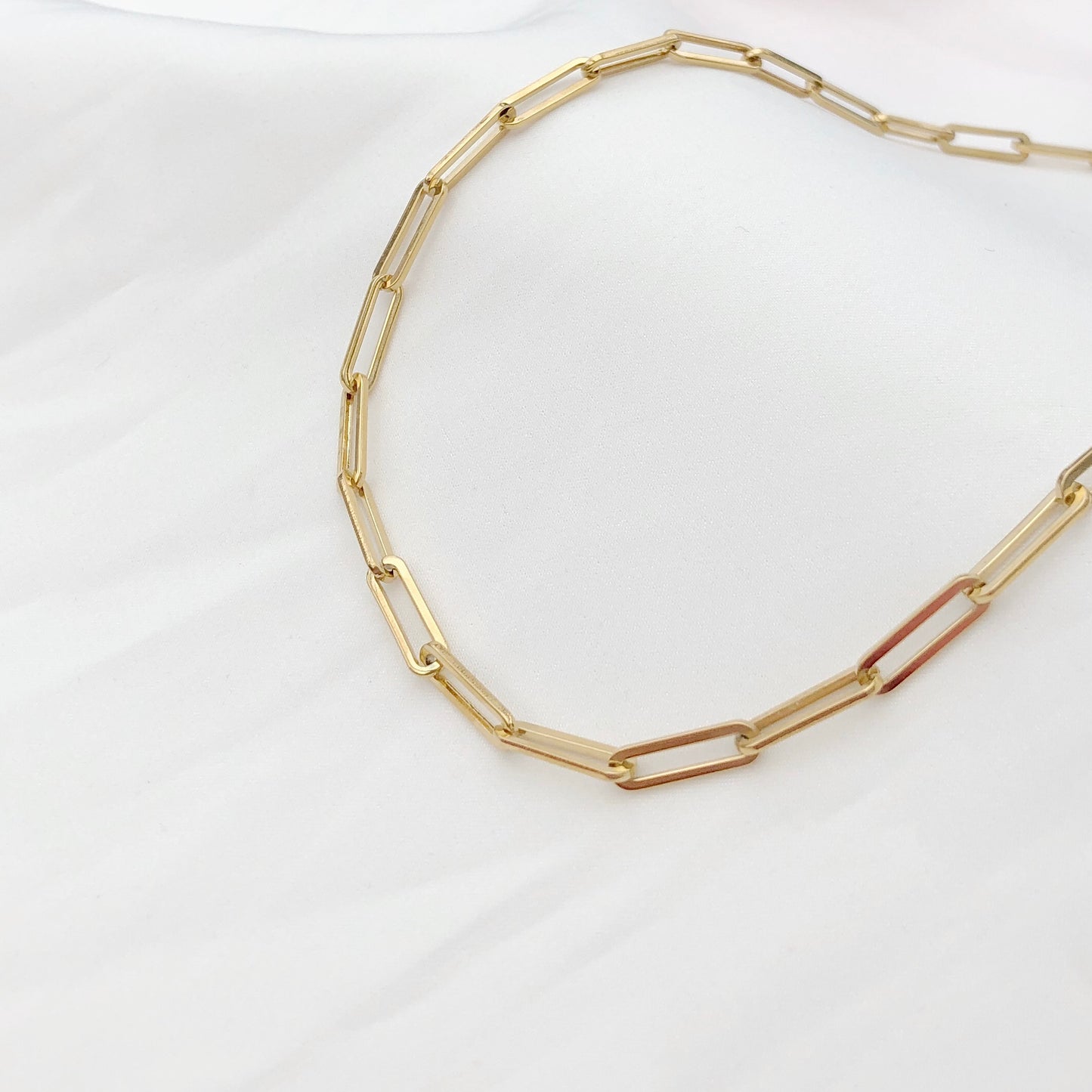 Simple Chain Necklace - Gold