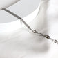 Diamond Chain Necklace - Silver