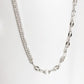 Diamond Chain Necklace - Silver